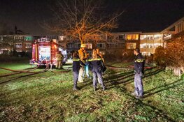 Gewonden door brand in wooncomplex Naarden