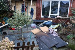 Appartementen voorlopig onbewoonbaar na hevige brand