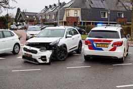 Veel schade na ongeval in Huizen