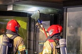 Brand door explosie bij afhaalrestaurant in Bussum