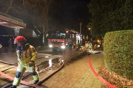 Veel rook bij woningbrand in Blaricum