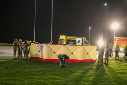 Persoon overleden bij ongeluk op A1, snelweg langdurig afgesloten