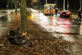 Aanrijding met veel schade in Huizen