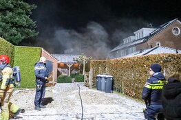 Brand in kelder van woning Huizen