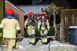 Brand in kelder van woning Huizen