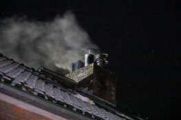 Brand in kelder van woning Huizen