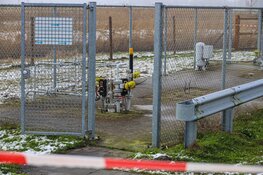 Gaslek langs A1 bij Muiden