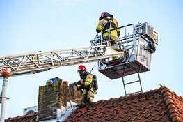 Schoorsteenbrand in Bussum snel onder controle