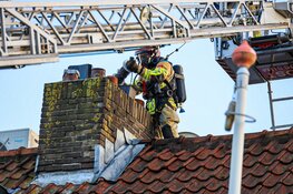 Schoorsteenbrand in Bussum snel onder controle