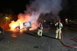 Auto in brand die twee dagen eerder verdachte stoffen aan boord had