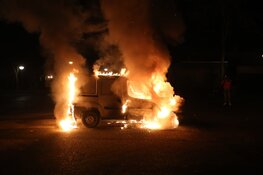Auto in brand die twee dagen eerder verdachte stoffen aan boord had