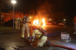 Auto in brand die twee dagen eerder verdachte stoffen aan boord had