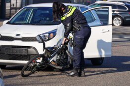 Kind op fiets aangereden in Huizen
