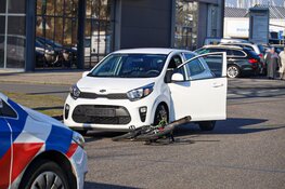 Kind op fiets aangereden in Huizen