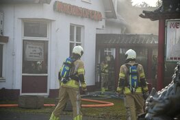 Brand in voormalig Chinees restaurant