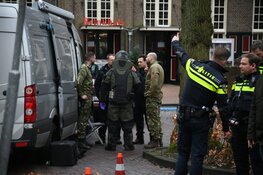 EOD doet onderzoek aan Brink in Laren