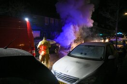 Auto door brand verwoest op Neptunuslaan in Hilversum