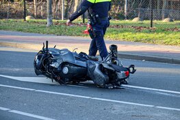 Motorrijder gewond bij ongeval in Hilversum