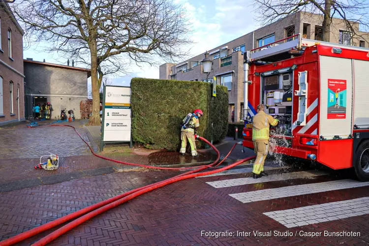 Korte brand in zorgcentrum in Huizen