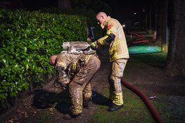Brand in kruipruimte van woning in Hilversum