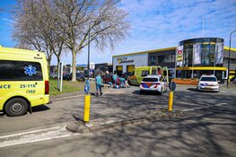 Motorrijder in botsing met auto in Huizen