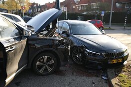Botsing in Hilversum, niemand gewond