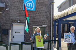 Demonstratie in Bussum:"Koop geen Israëlische producten"