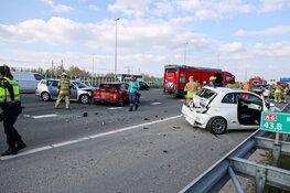 Hulpdiensten groots uitgerukt voor ongeval bij Naarden
