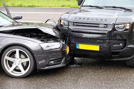 Gewonde bij aanrijding onderaan afrit Bussum