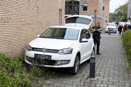 Politieachtervolging eindigt in Huizen