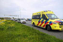Kopstaartbotsing op A1 bij Naarden
