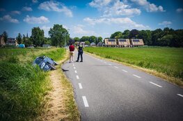 Auto in sloot in Nederhorst den Berg