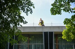 Korte brand bij VPRO in Hilversum