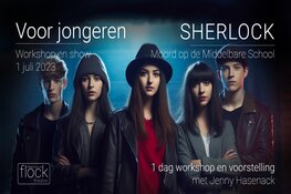 Jongeren op de planken in één dag. Theaterworkshop "Sherlock: Moord op de Middelbare School"