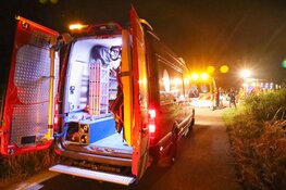 Scooter te water in Muiderberg