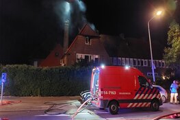 Brand in woning in Hilversum, buren geëvacueerd