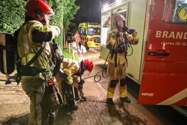 Feestje eindigt in domper: korte brand in schuur Laren