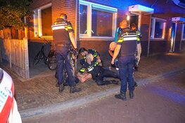 Brand in woning in Huizen, één persoon aangehouden