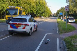 Politieauto betrokken bij botsing in Naarden