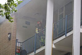 Brand in appartement in Bussum
