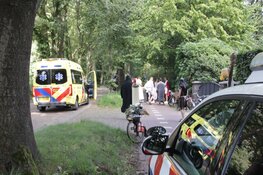 Ongeval in Blaricum: scooterrijder vlucht