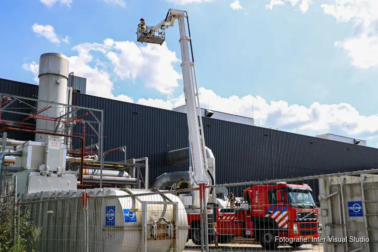 Brandmelding bij bedrijf in Huizen