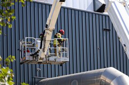 Brandmelding bij bedrijf in Huizen