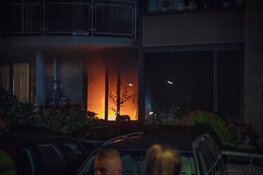 Brand in aanleunwoning in Hilversum, meerdere woningen ontruimd