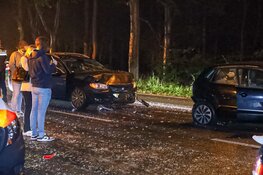 Kettingbotsing op Hilversumseweg in Laren