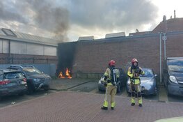 Scooter door brand verwoest in Hilversum
