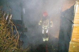 Asbest vrijgekomen bij schuurbrand in Huizen
