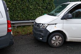 Ongeval met zes voertuigen op A1 bij Naarden