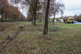 Motorcrosser valt, traumaheli op snelweg A27