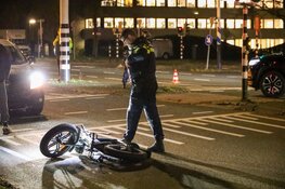 Aanrijding tussen auto en fatbike in Naarden